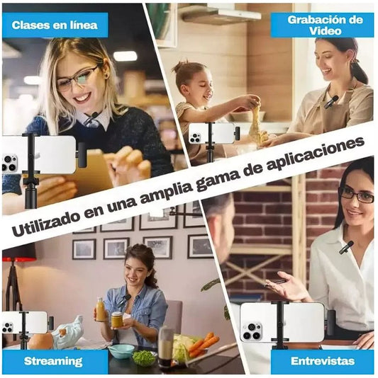 Micrófono Inalámbrico Solapa USB Tipo C