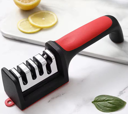 Afilador De Cuchillo Mas Moledor De Ajo 4 en 1
