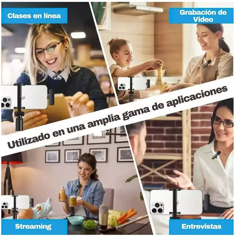 Micrófono Inalámbrico Solapa USB Tipo C