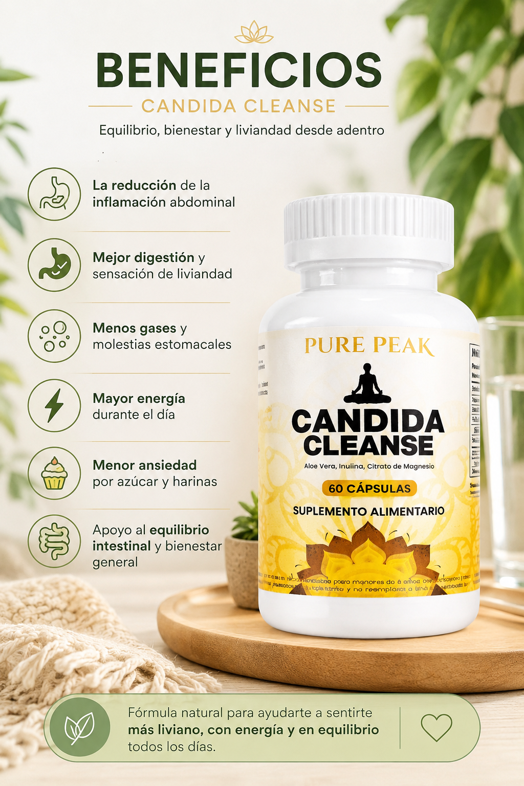 Candida Cleanse 60 Cap. Original