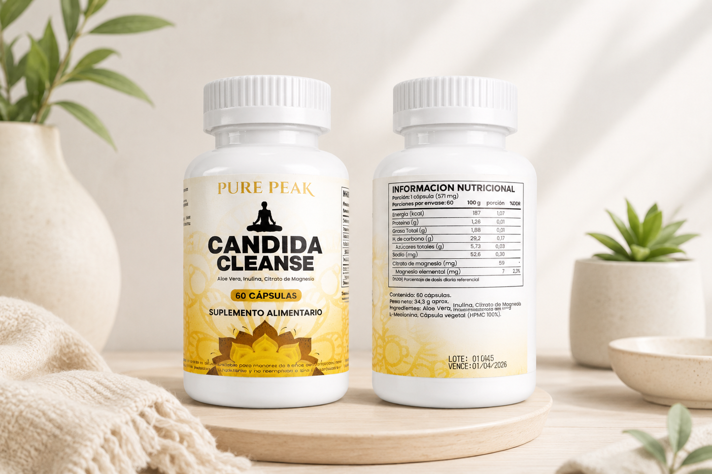 Candida Cleanse 60 Cap. Original
