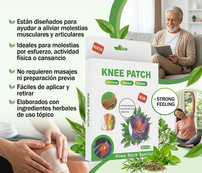 Parches para articulaciones (rodilla, espalda, cuello y tobillos) PACK X 5 (50 parches)