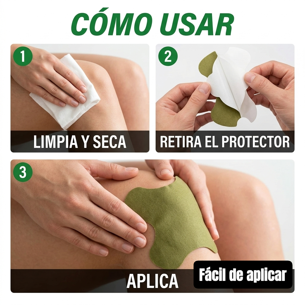 Parches para articulaciones (rodilla, espalda, cuello y tobillos) PACK X 5 (50 parches)