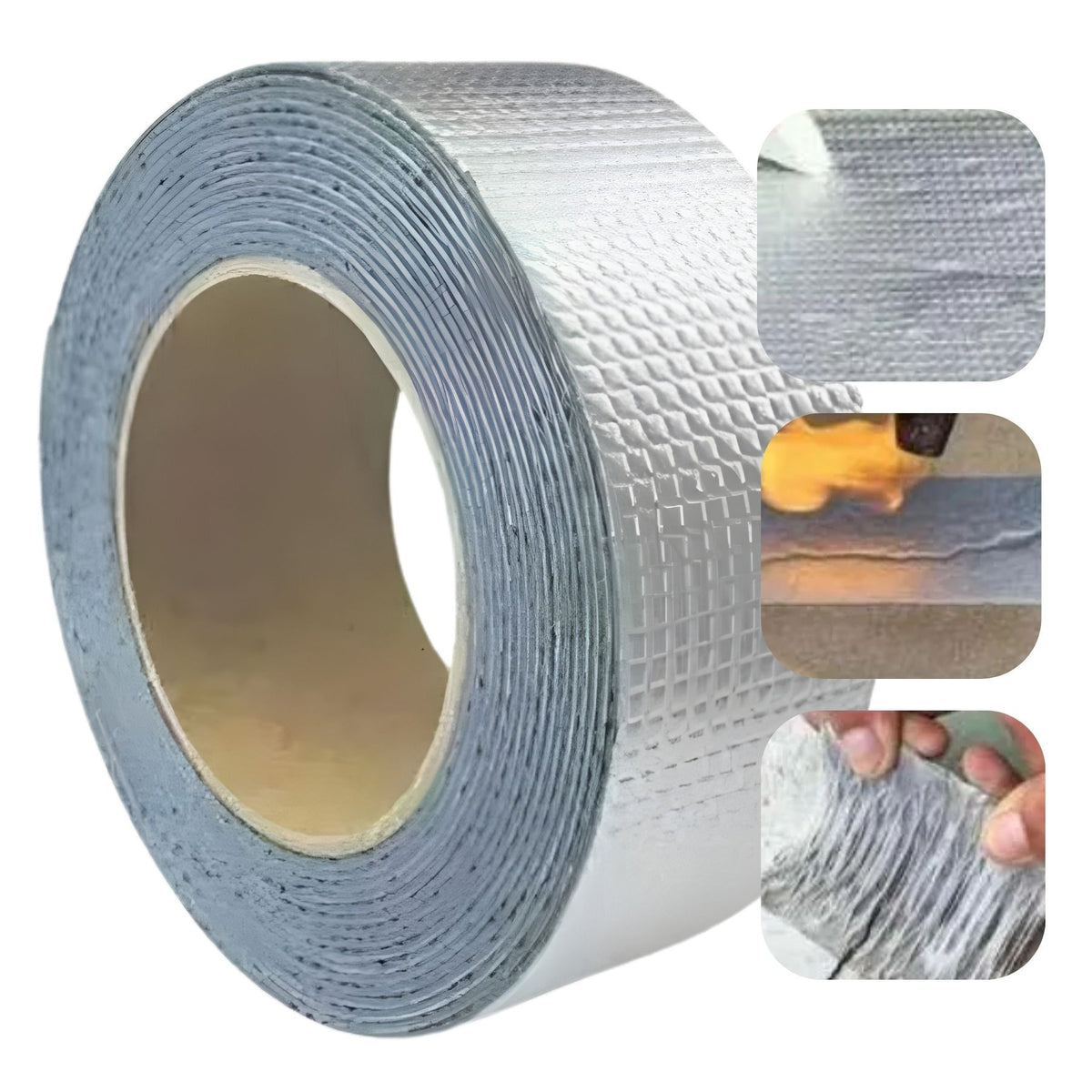Cinta Adhesiva Tapa Gotera Impermeable De Butilo 5Mt (Compra 2X1)