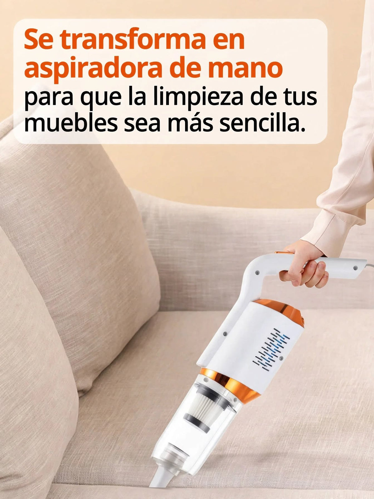 Aspiradora Inalámbrica 2 En 1 Recargable