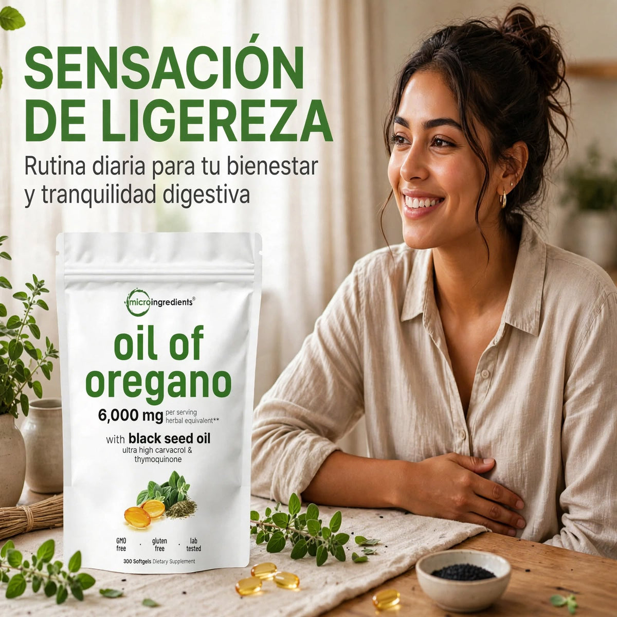 Aceite De Orégano En Cápsulas
