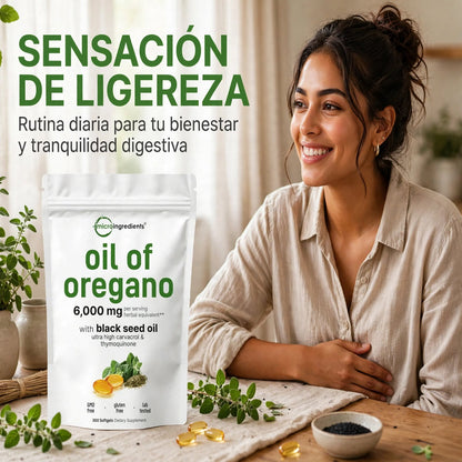 Aceite De Orégano En Cápsulas