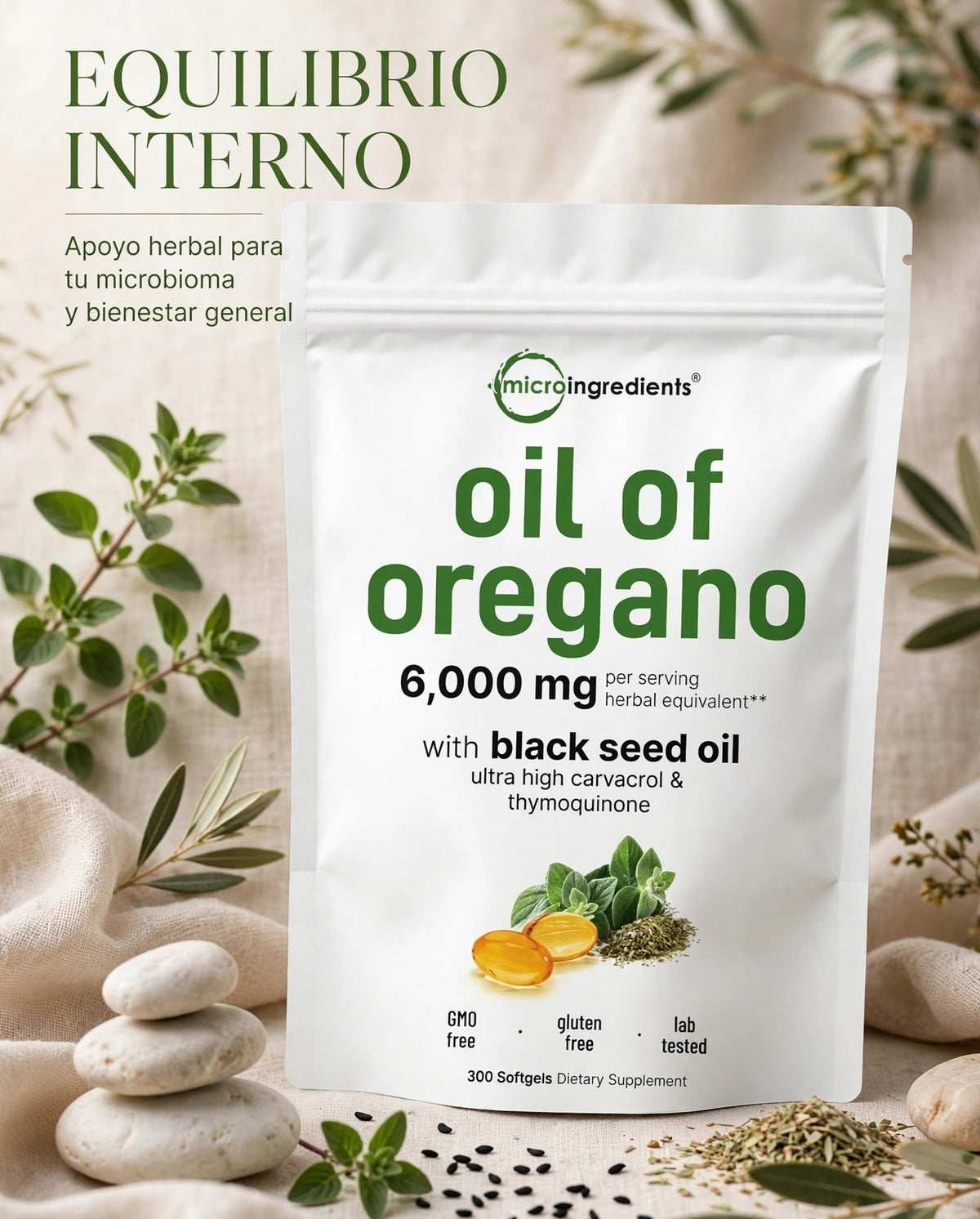 Aceite De Orégano En Cápsulas