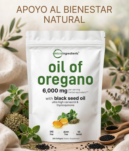 Aceite De Orégano En Cápsulas