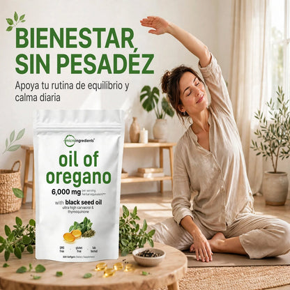 Aceite De Orégano En Cápsulas